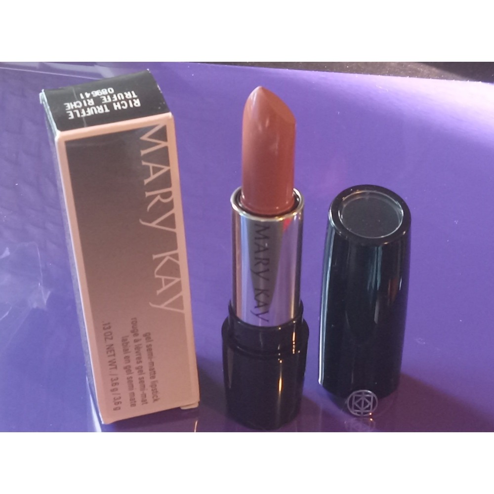 Mary kay Gel Semi Matte Lipstick Rich Truffle NIB